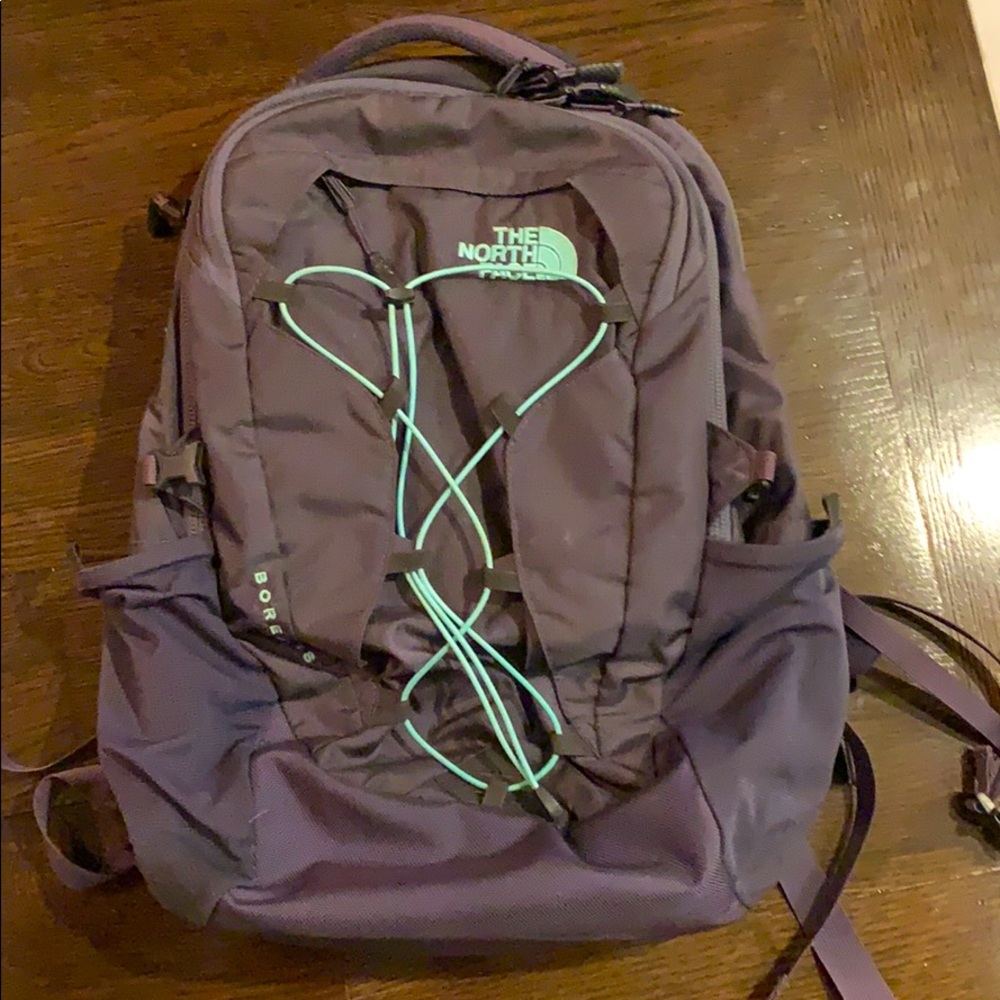 The North Face Backpack Blue Grey